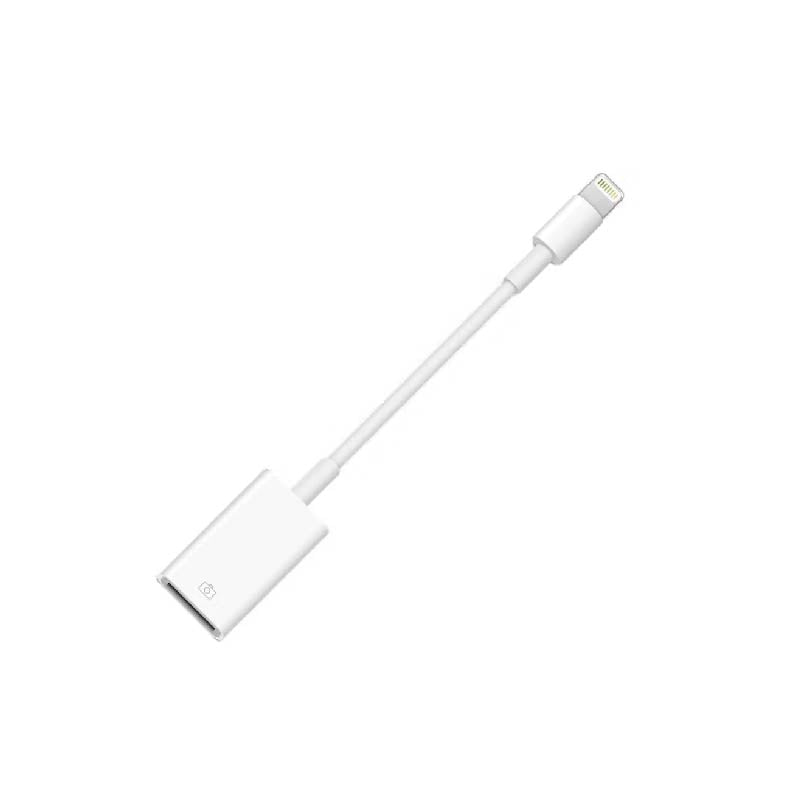 Apple lighting to USB camera adapter