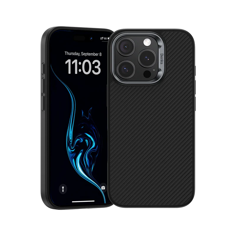BENKS Carbon Case With Mage Safe 16 Max / S25 Ultra
