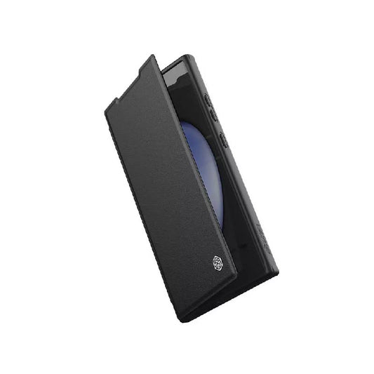 Nillkin Qin Prop Leather case for Samsung Galaxy S24 Ultra / S25 Ultra (Flip)