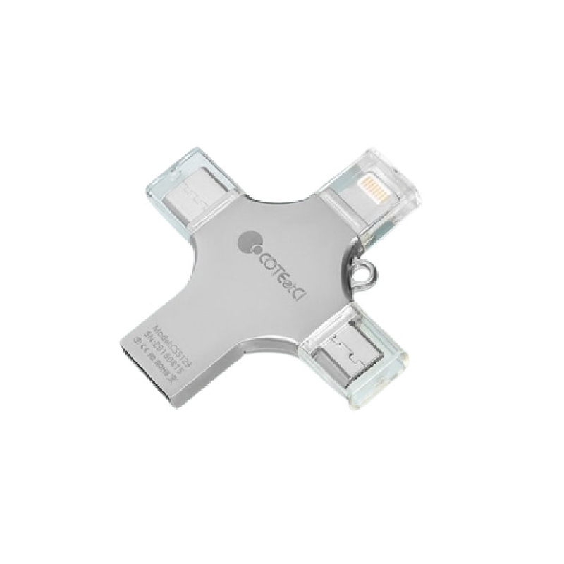 Coteetci 4 Interface High-Speed Flash Drive 64GB