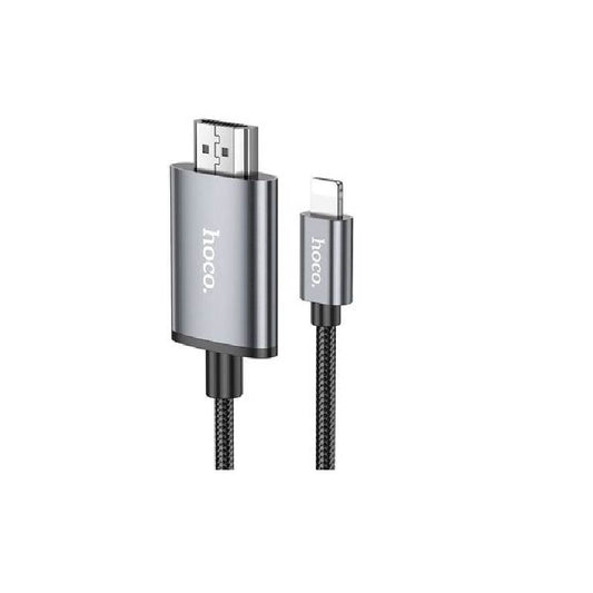 Hoco Video cable Type-C to HDTV. / Video cable Lighting to HDTV UA27