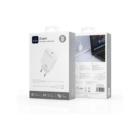 WiWU Wi-G008 Essen GaN Fast Charger Adapter