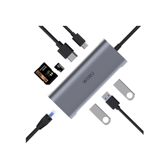 WIWU Linker 9 in 1 USB-C Hub