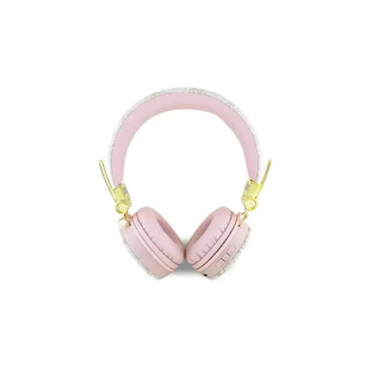 GUESS Bluetooth Headphones 4G PU Leather Logo