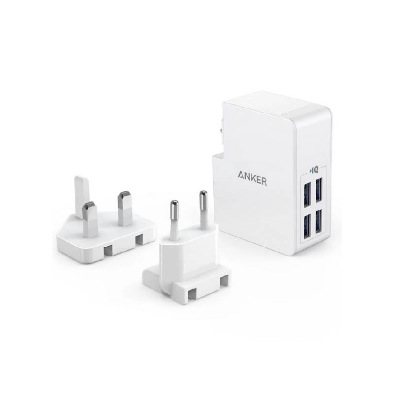 Anker Interchangeable EU And UK plugs