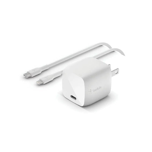 Belkin Boost charger wall charger  with PPS + USB-C to lighting cable