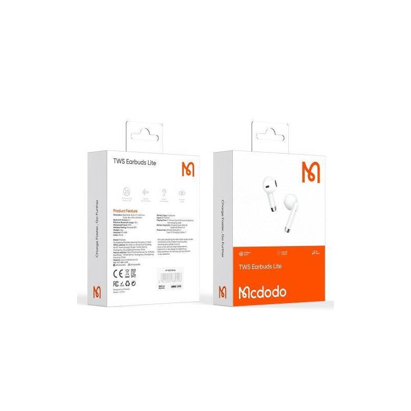 Mcdodo TWS Bluetooth 5.0 Earphones High Quality Sound & Comfort